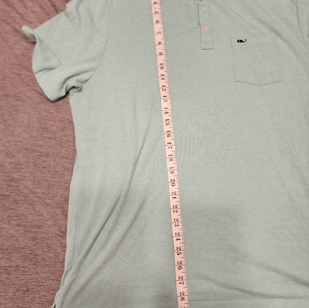 Men's Vineyard Vines Polo Xl Light Blue - Picture 6 of 12